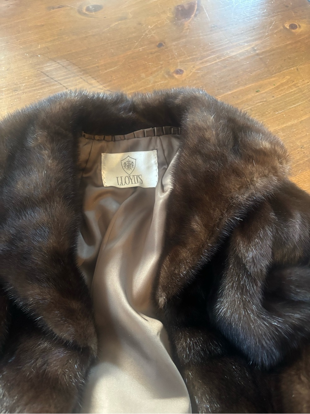 Women's Brown Fur Coat